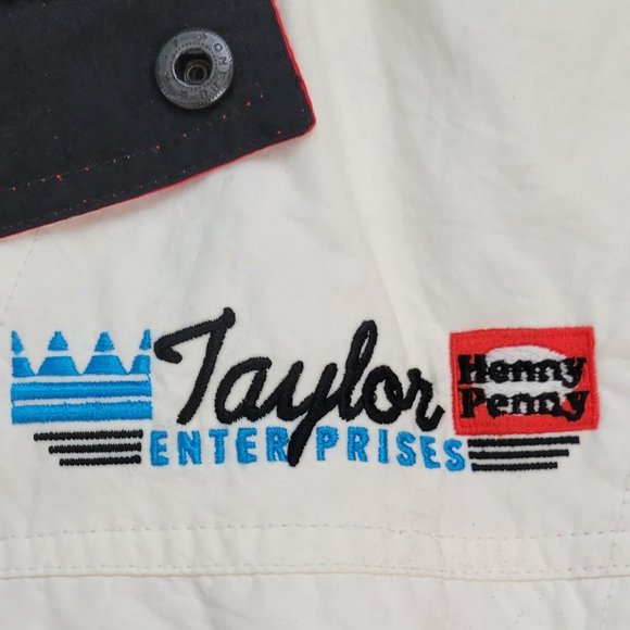 NASCAR Vintage Norman Todd Retro Racing Jacket Red White Black - Rare Find - Picture 6 of 9